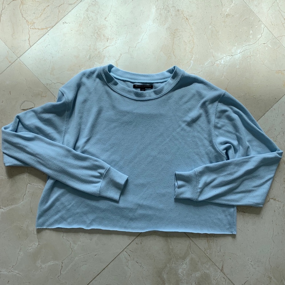 Brandy Melville Cropped Crewneck